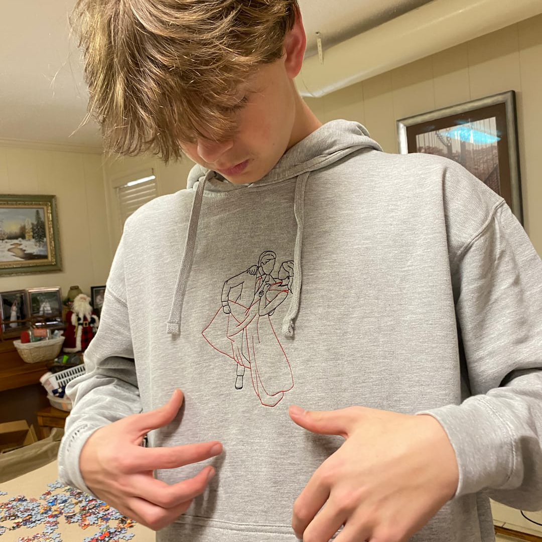 Embroidered Spicy Hoodie & Sweatshirt