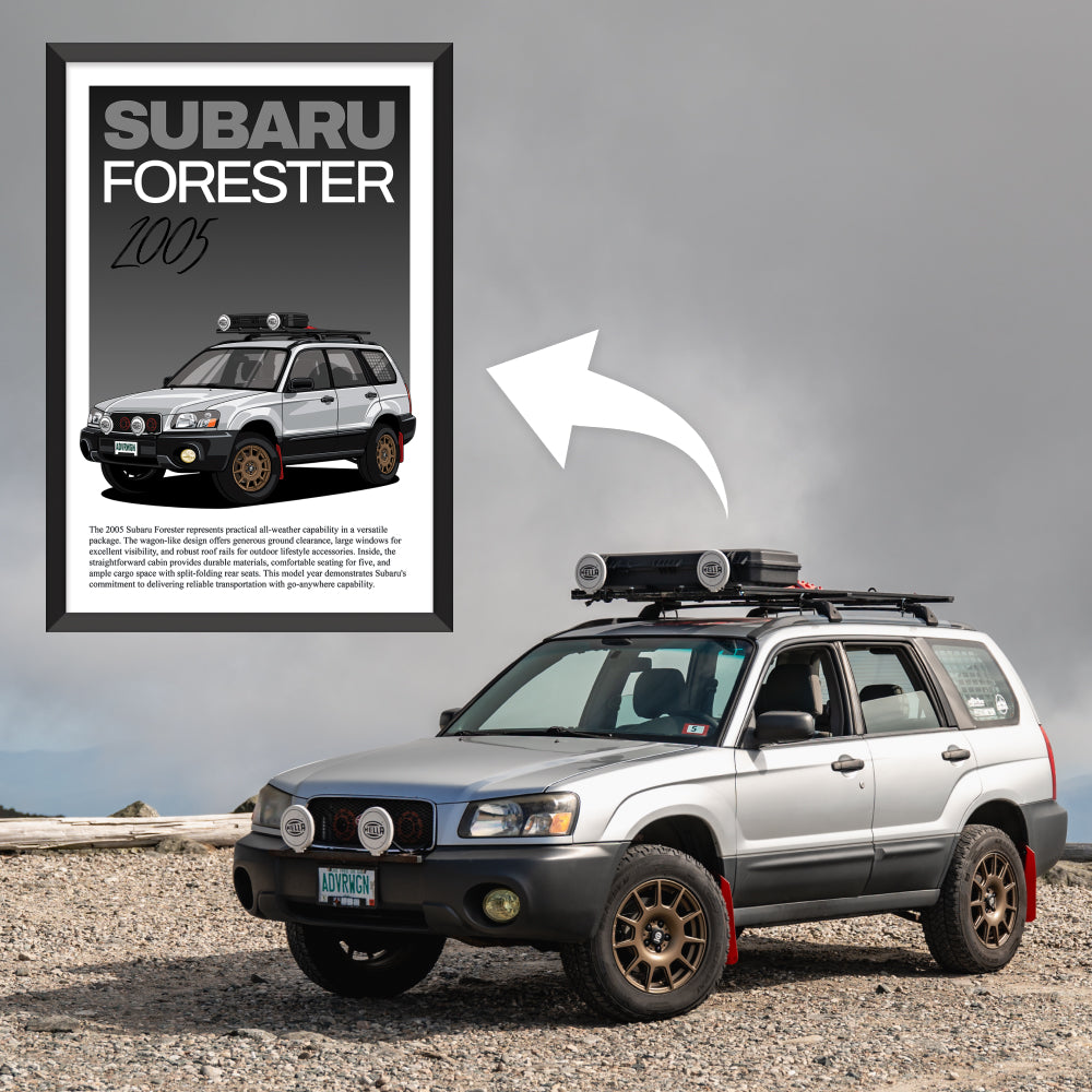 Custom Car Poster