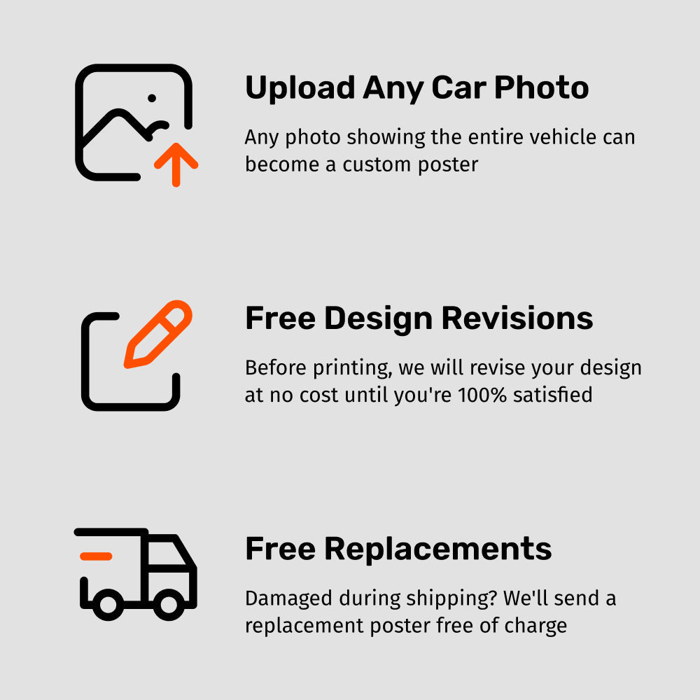 Custom Car Poster