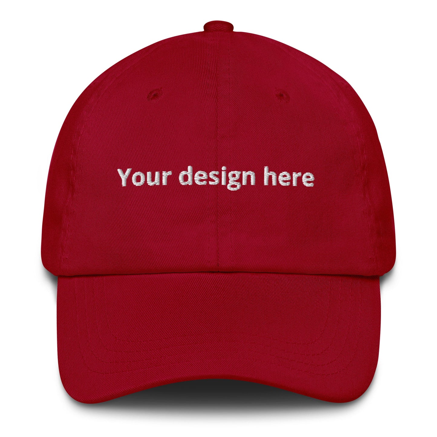 Custom Car Embroidered Baseball Cap