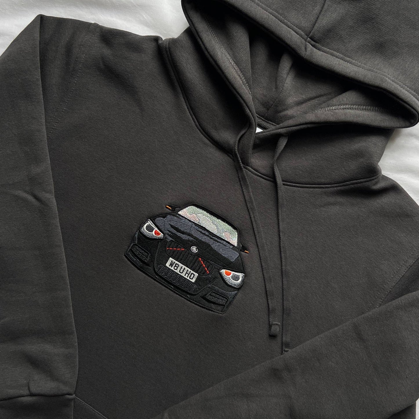Iconic Car Embroidered Sweatshirt & Hoodie