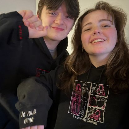 Embroidered Spicy Hoodie & Sweatshirt