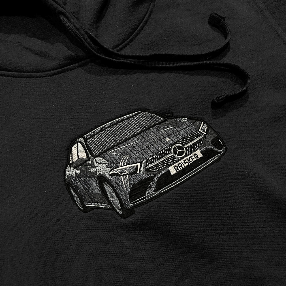 Iconic Car Embroidered Sweatshirt & Hoodie