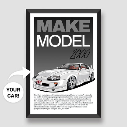 Custom Car Poster