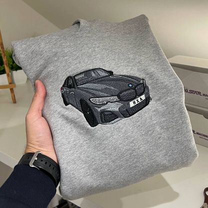 Iconic Car Embroidered Sweatshirt & Hoodie